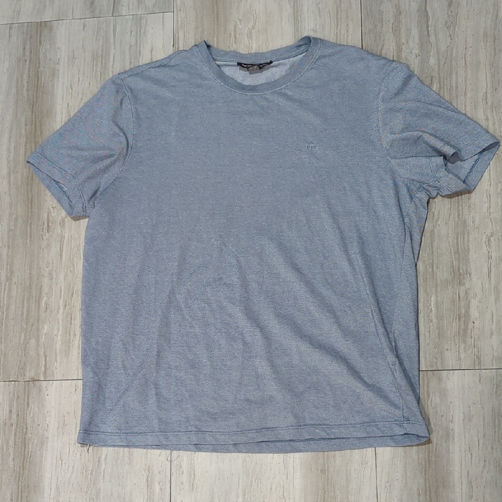 Michael Kors Light Blue Short Sleeve Tee